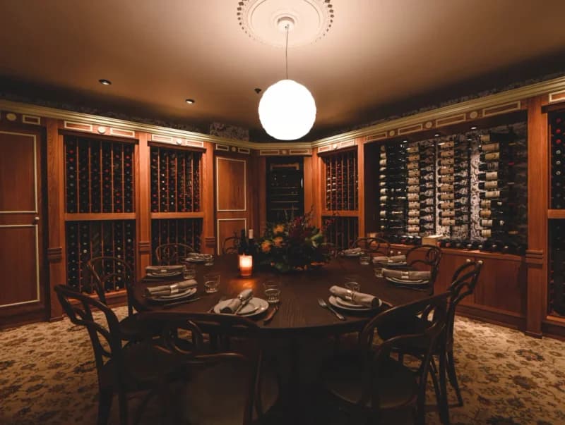 Wine Room at The Gidley